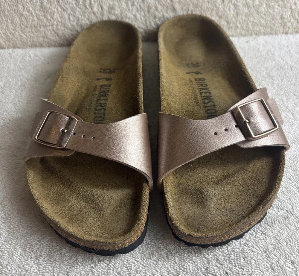 BIRKENSTOCK Madrid Birko-Flor Mules Sandals EU 38 W-7-M-5